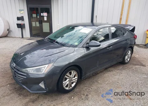 2020 Hyundai Elantra Sel из США, поврежденный, VIN 5NPD84LF2LH582708